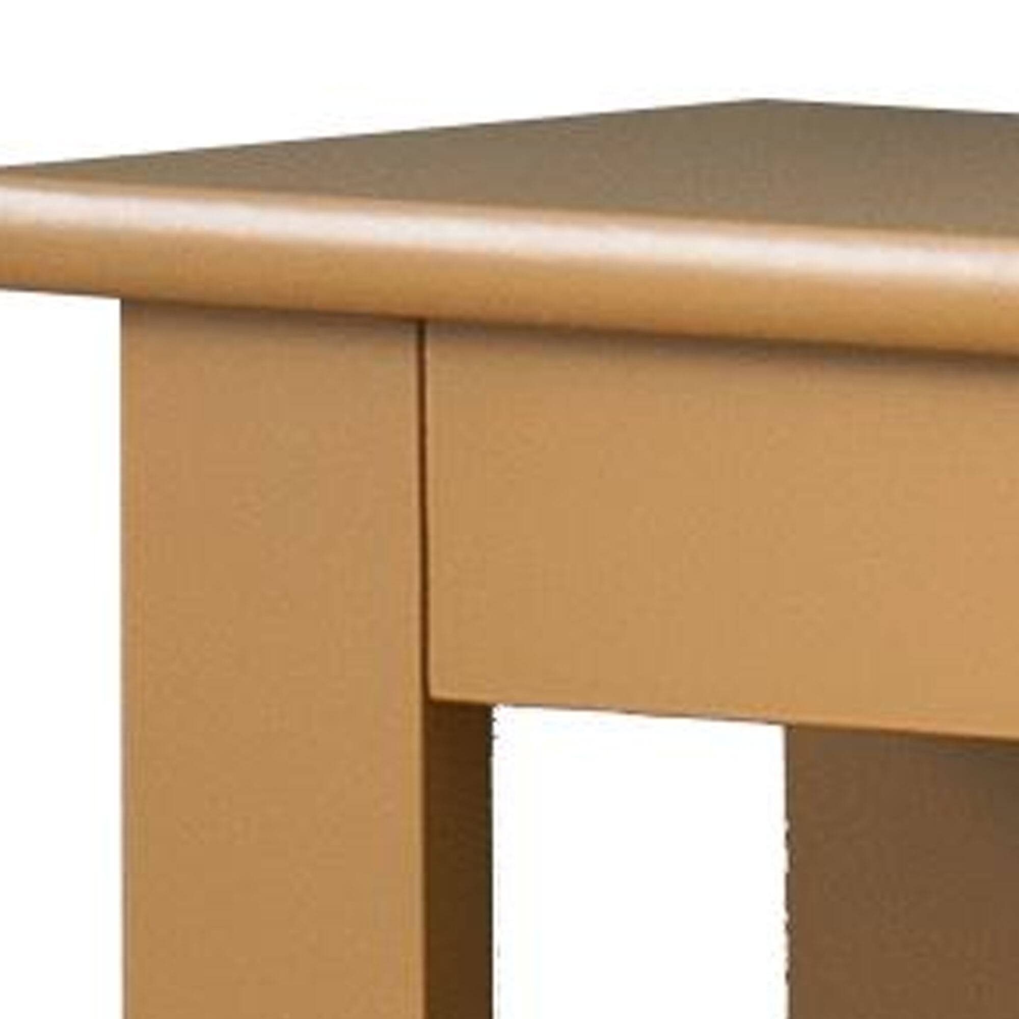 Back. Kings Brand Furniture - Kings Brand Furniture Entryway Table - Narrow Console Table - Console Table with Storage - Dark Yellow.