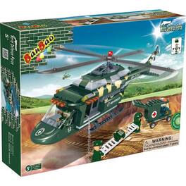 BanBao - Medical Helicopter Building Set for Kids
