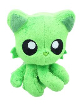 Tentacle Kitty - Little Ones 4 Inch Plush - Green