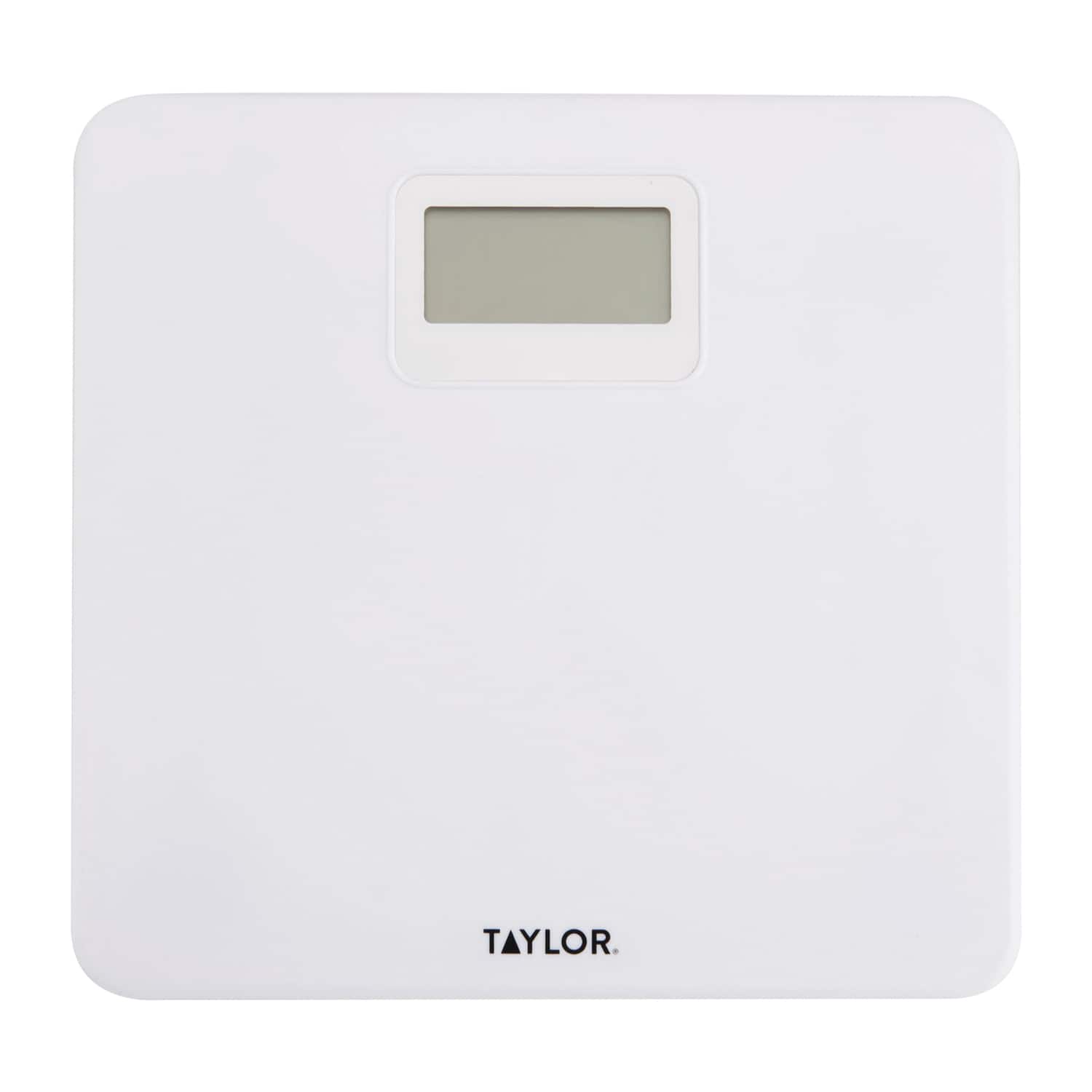 Taylor Precision Products - Digital Plastic Bath Scale 330-Lb Capacity - White