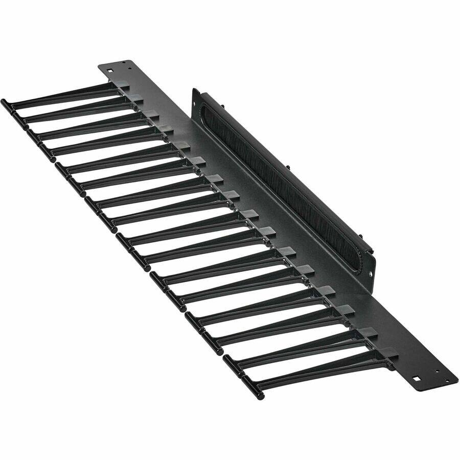 Alt View 1. Tripp Lite - Tripp Lite series SmartRack SRCABLEVRTL Cable Routing - Vertical Cable Manager - Black - Cold Rolled Steel - 2 - Black.
