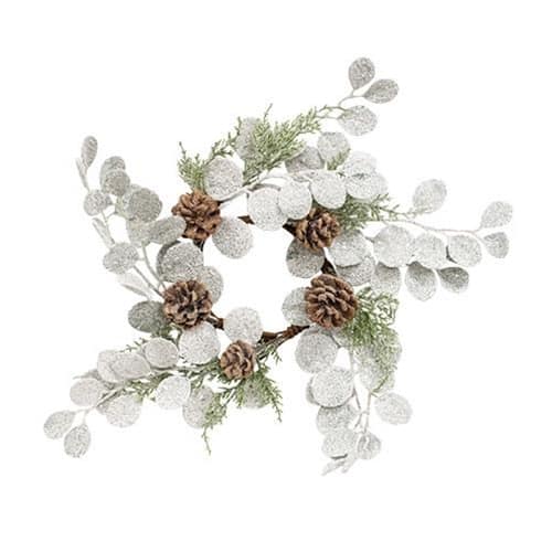 BreeBe - *Silver Dollar Shine Candle Ring - Multi