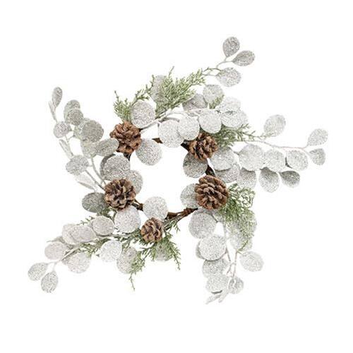 Front. BreeBe - *Silver Dollar Shine Candle Ring - Multi.