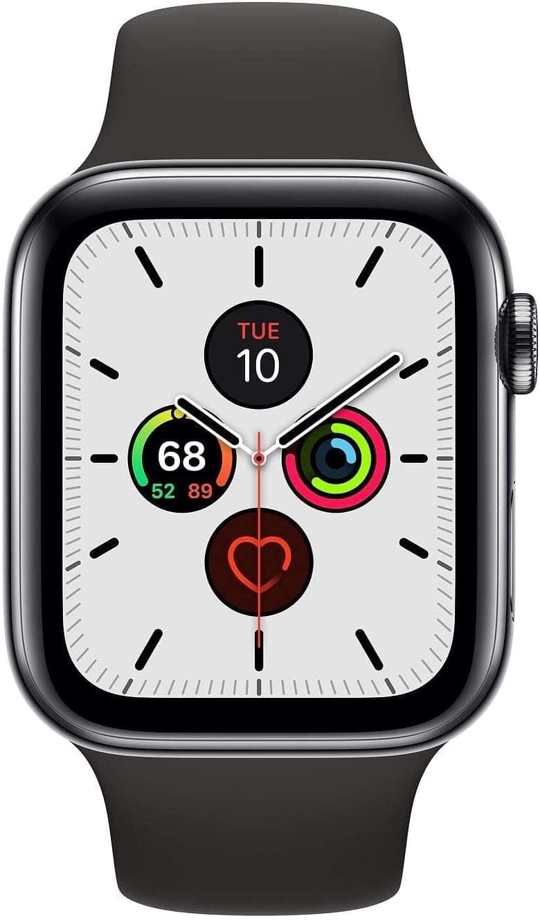 Refurbished Excellent Apple Watch Series 5 Stainless Steel 44mm