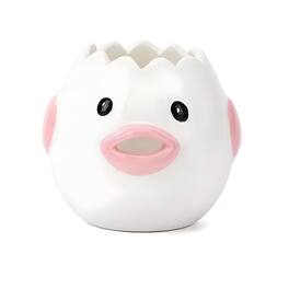 Kitcheniva - Ceramic Egg Yolk & White Separator Kitchen Tool - Pink