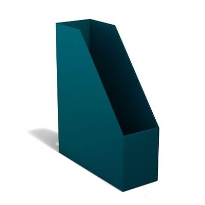 Alt View 1. TRU RED - Plastic Magazine File - Teal.