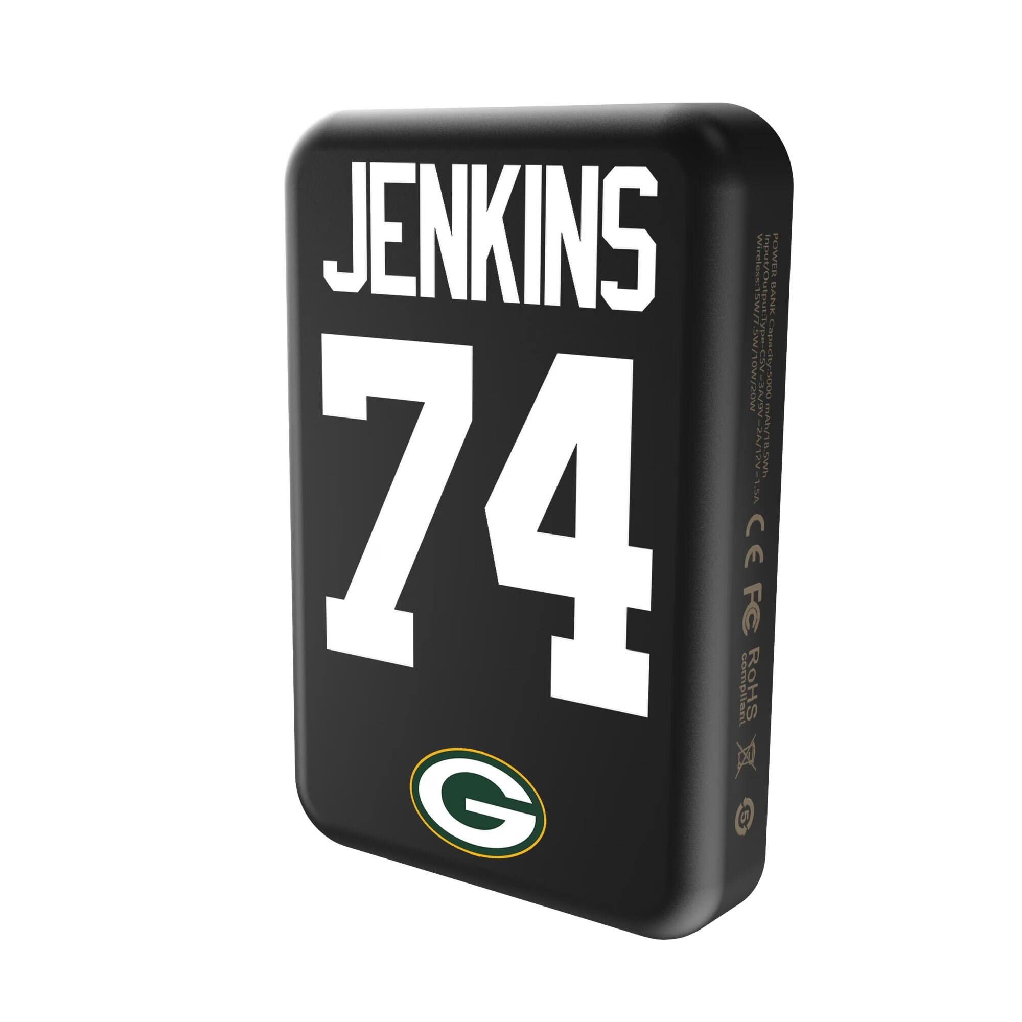 JENKINS  
74  

BANK AMC  
Capacity: 2000mAh  
MUTISS PUUS  
RIS  
mntud  
ACLIVVE- | I - ; 74  
compliant  
FC CE RoHS