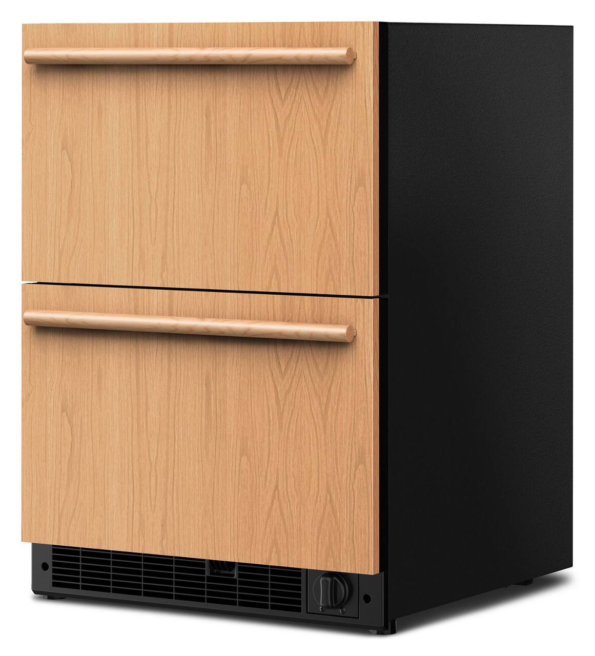 Alt View 10. KitchenAid - 4.2 Cu. Ft. Undercounter Double-Drawer Refrigerator/Freezer - Panel Ready.