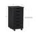 Alt View 19. Linon Home Décor - Monte Six-Drawer Rolling Storage Cart - Black.
