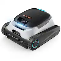 Aiper - Scuba N1 Cordless Robotic Pool Cleaner for In-Ground Pools up to 1600sq.ft, Automatic Pool Vacuum, Lasts 150 Mins - White - Front_Zoom