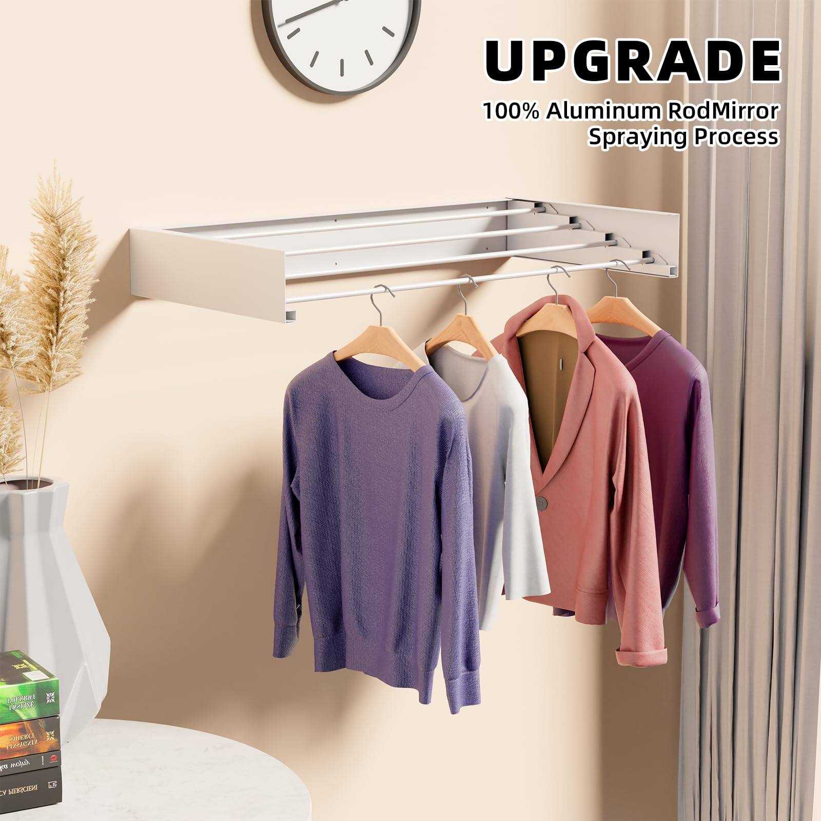 UPGRADE  
100% Aluminum Rod Mirror  
Spraying Process