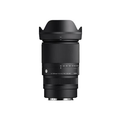 Sigma 16 300mm F3.5 6.7 DC OS Contemporary Lens Sony E Mount Black Sigma 16 300mm F3.5 6.7 DC OS Contemporary Lens Sony E Mount Black