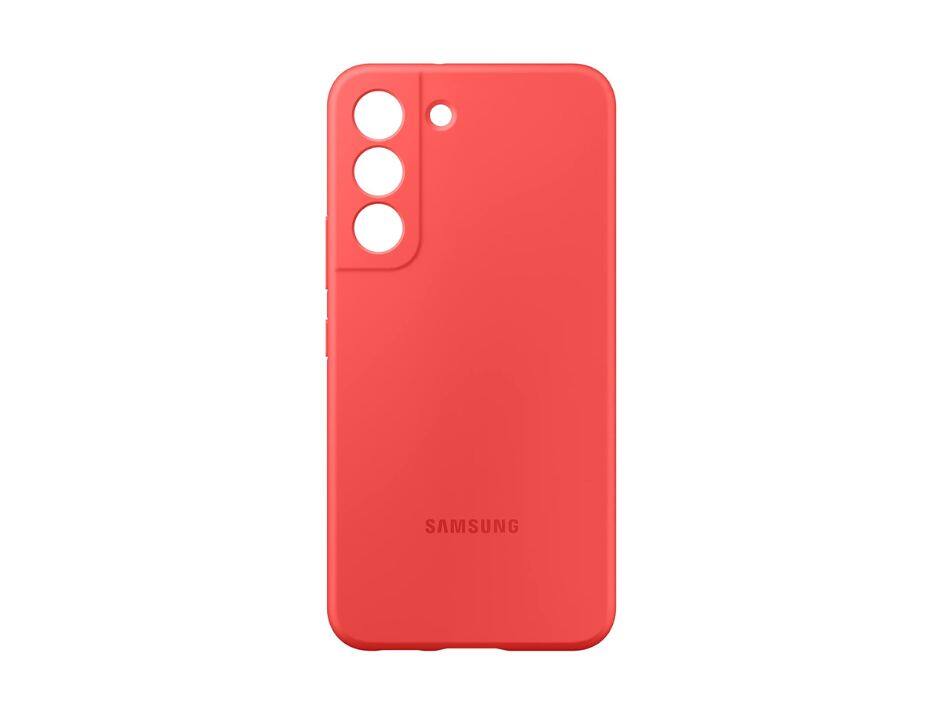 Samsung - Galaxy S22 Silicone Cover I Color: - Coral