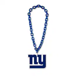 WinCraft - New York Giants Big Chain Logo Plastic Necklace - Multicolor