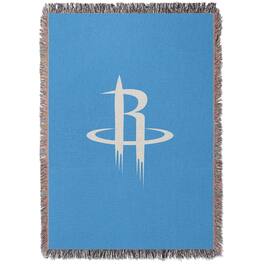 Chad & Jake - Houston Rockets Woven Blanket - Blue