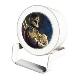 Keyscaper - Star Wars: The Mandalorian Portrait Night Light Charger and Bluetooth Speaker - Din Djarin