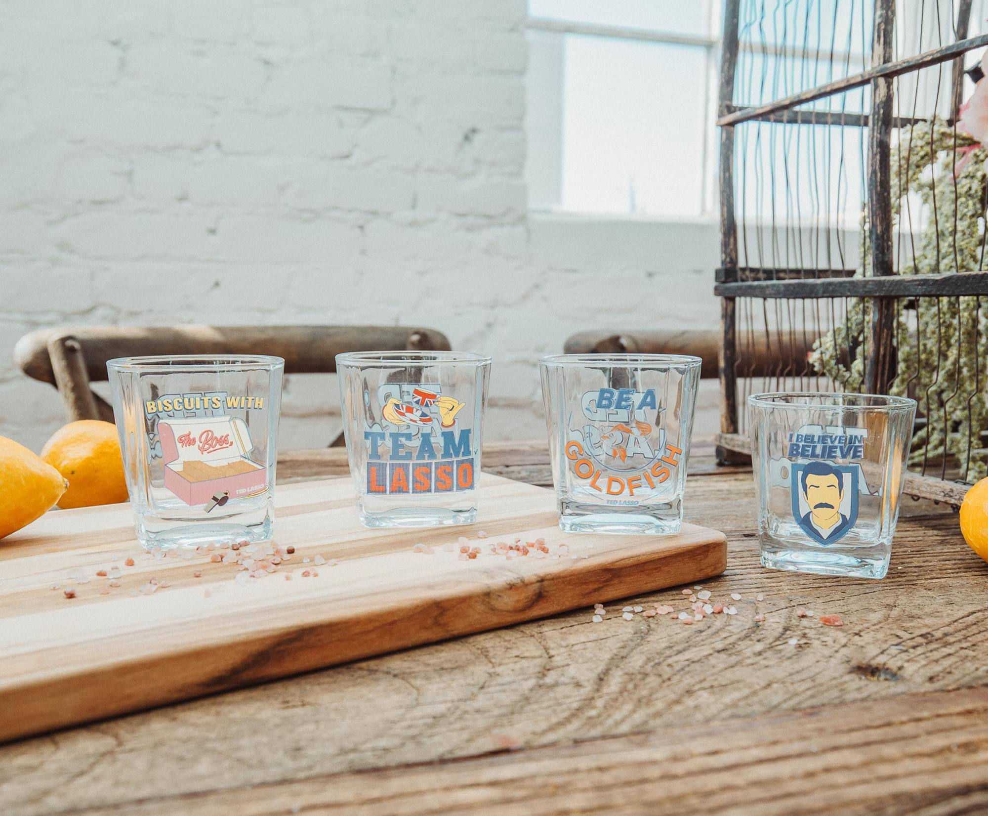 1. BISCUITS WITH THE BOSS
2. TEAM LASSO
3. BE A GOLD FISH
4. BELIEVE IN BELIEVE