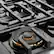 Alt View 2. ZLINE - 36 in. Wide 6 Burner Paramount Dual Fuel Range with Cooktop (SDRS-BLM-36) - Satin Steel/White Matte.