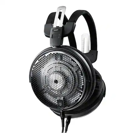Front. Audio-Technica - Audio-Technica ATH-ADX5000 Open-Air Dynamic Over-Ear Headphones (Black) - Black.
