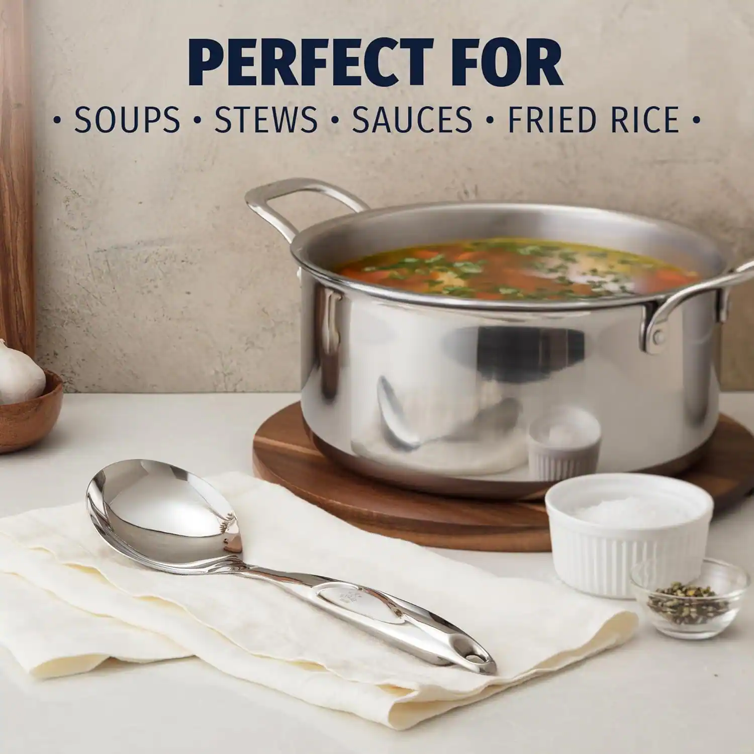 PERFECT FOR  
• SOUPS • STEWS • SAUCES • FRIED RICE •