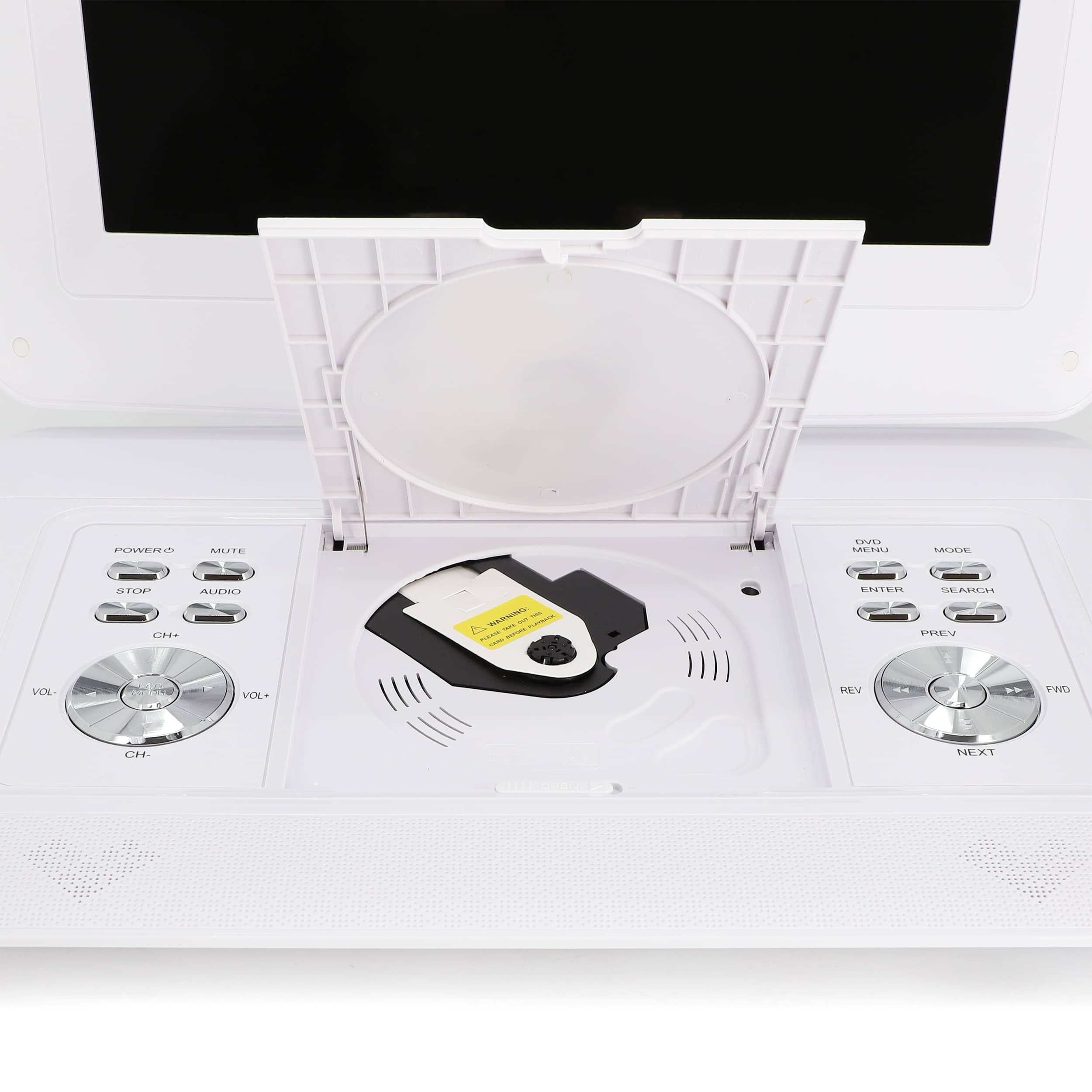 Trexonic 14.1 Inch Portable TV+DVD Player with Swivel TFT LCD