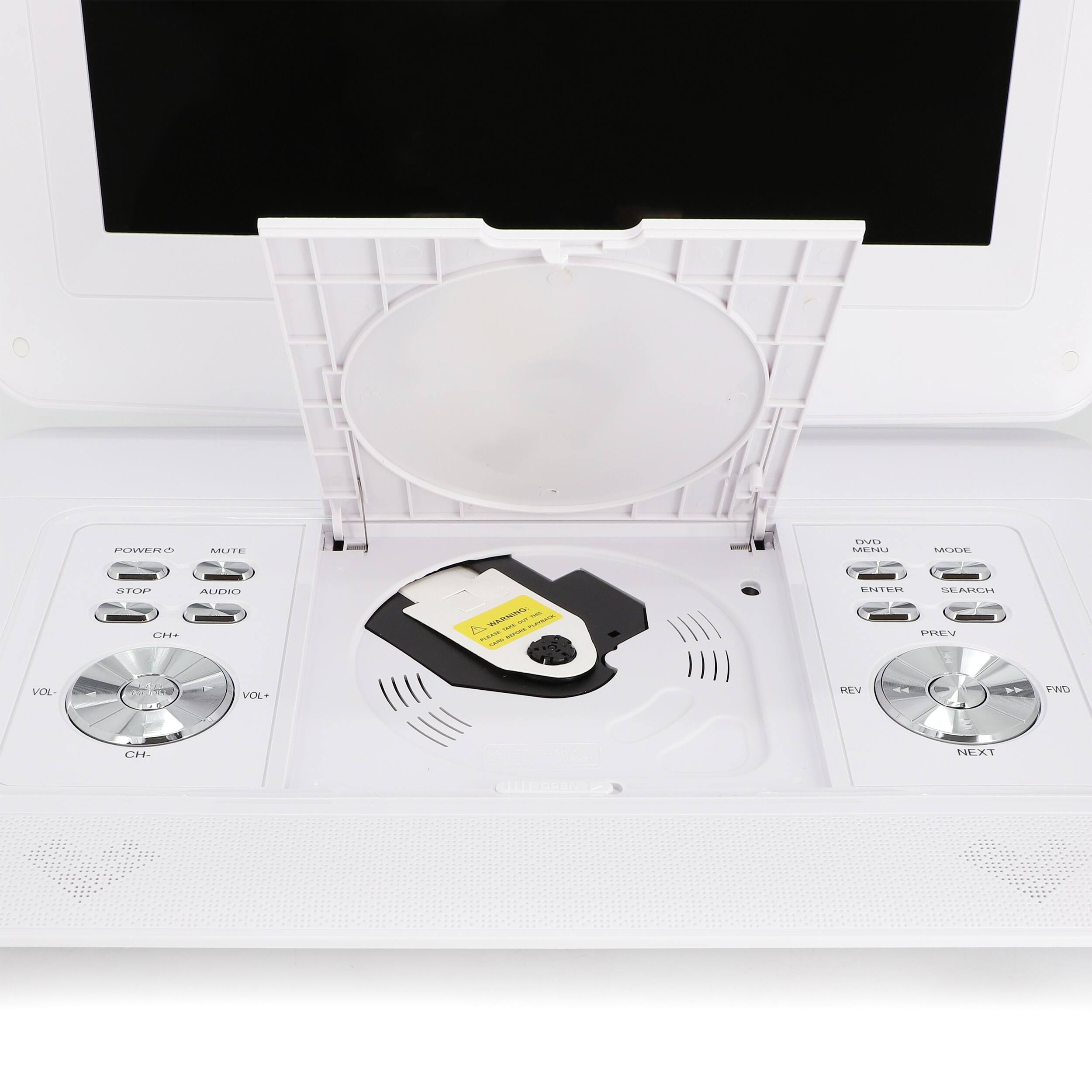 POWER, MUTE, STOP, AUDIO, VOL, VOL+, REV, FWD, CH, NEXT