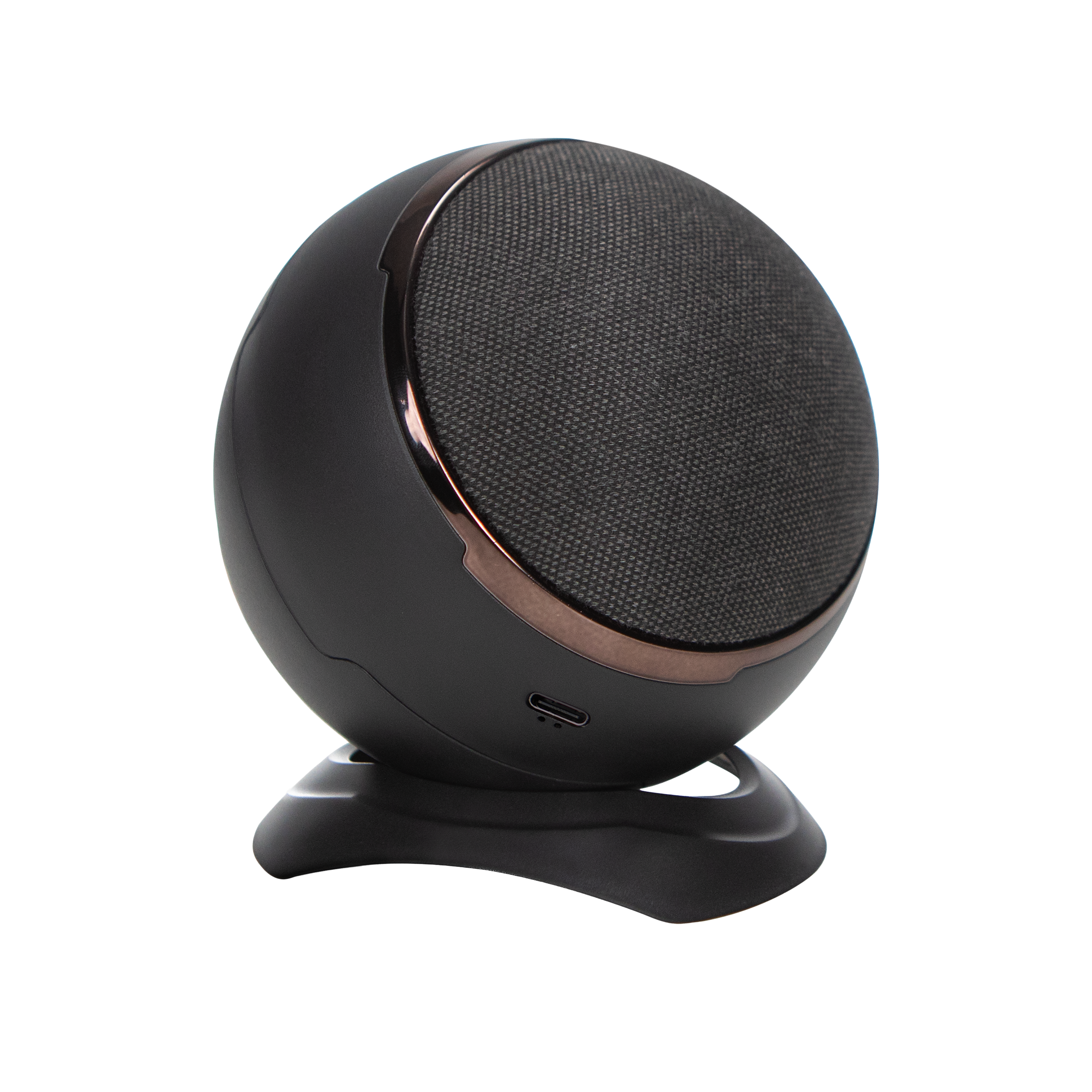 Front. PureBoom - Immersa Boost Portable Wireless Speaker - Black.