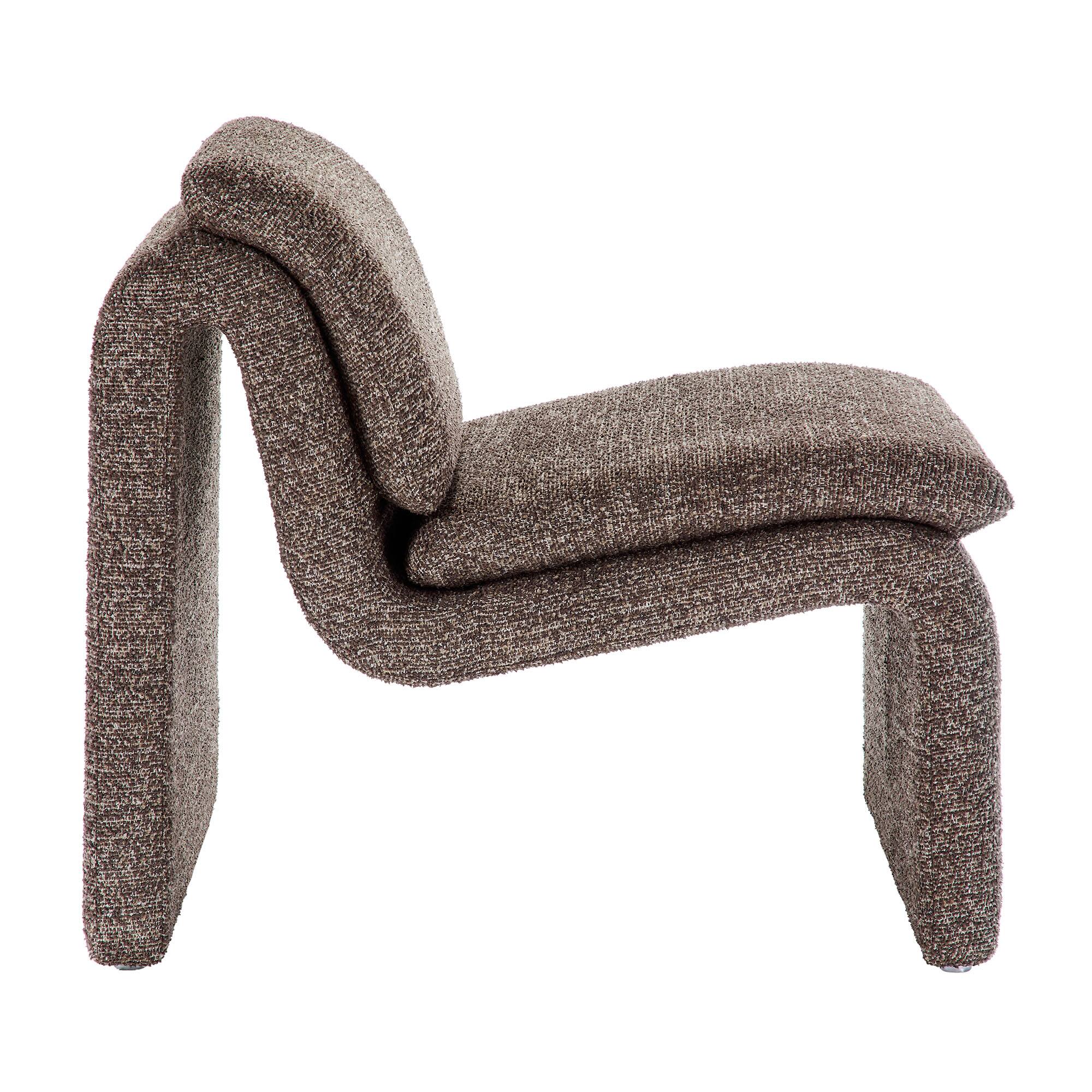 Alt View 2. Modway - Dune Boucle Upholstered Armless Accent Chair by Modway - Antique.
