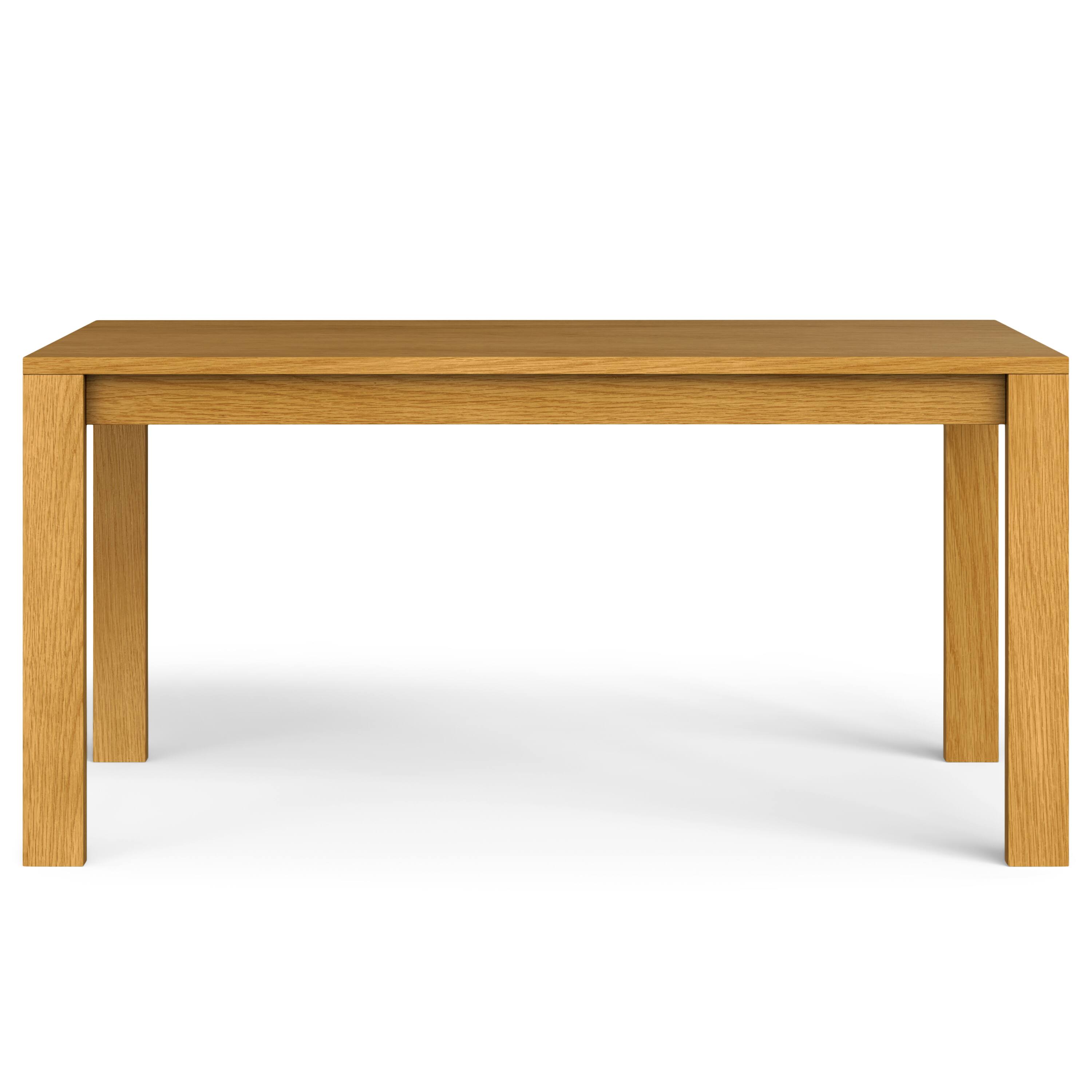 Left. Simpli Home - Wilson 60 inch x 36 inch Rectangle Transitional Dining Table in Oak Veneer - Oak Veneer.