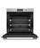 Alt View 11. Fisher & Paykel - 30" 4.9 Cu. Ft. Single Oven w/Steam Assist, 6.8" Touchscreen w/Dial Self-Cleaning - Contemporary Brushed Silver - Brushed silver.