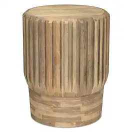 Simpli Home - Lyall 16 inch Wide Solid Mango Contemporary End Table, Assembled - Natural