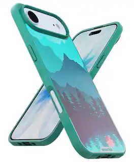 Smartish - iPhone Air MagSafe Case - Gripmunk Protective Slim Grip Magnetic Cover - Moving Mountains