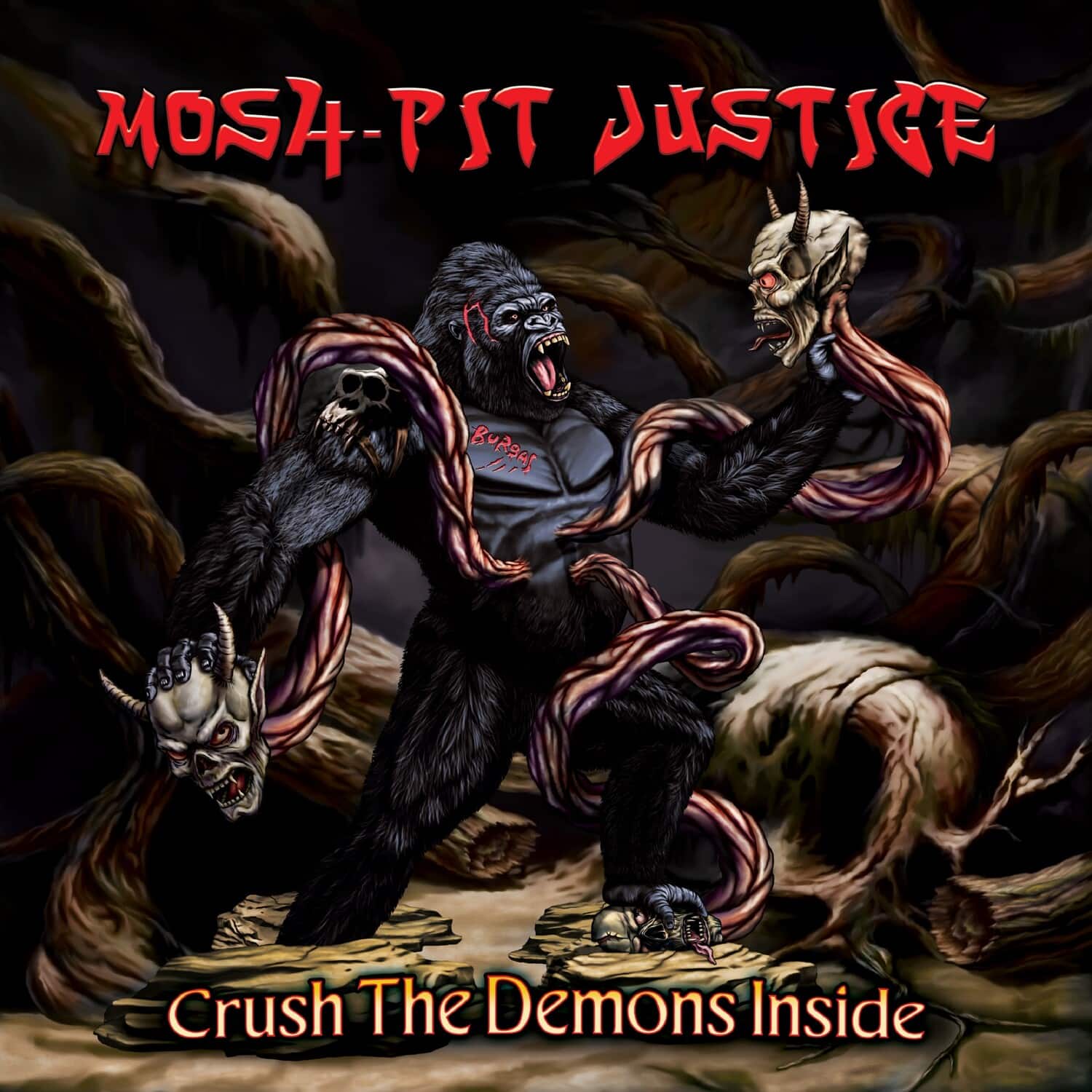 Mosh-Pit Justice - Crush The Demons Inside   - COMPACT DISCS [CD] price history on PriceWatchPro