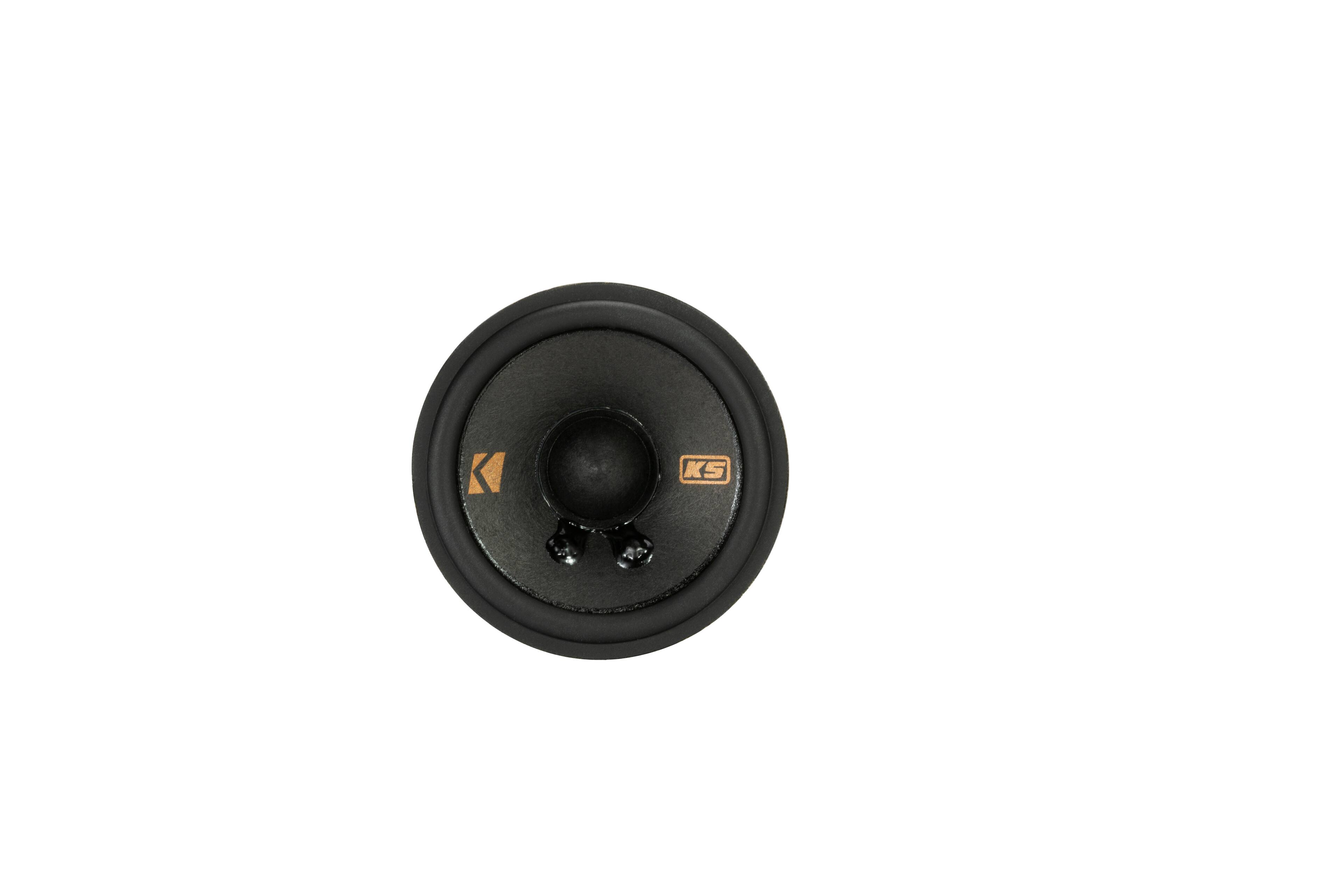 Angle. KICKER - KS Series 2-3/4" Midrange Car Speakers (Pair) - Black.