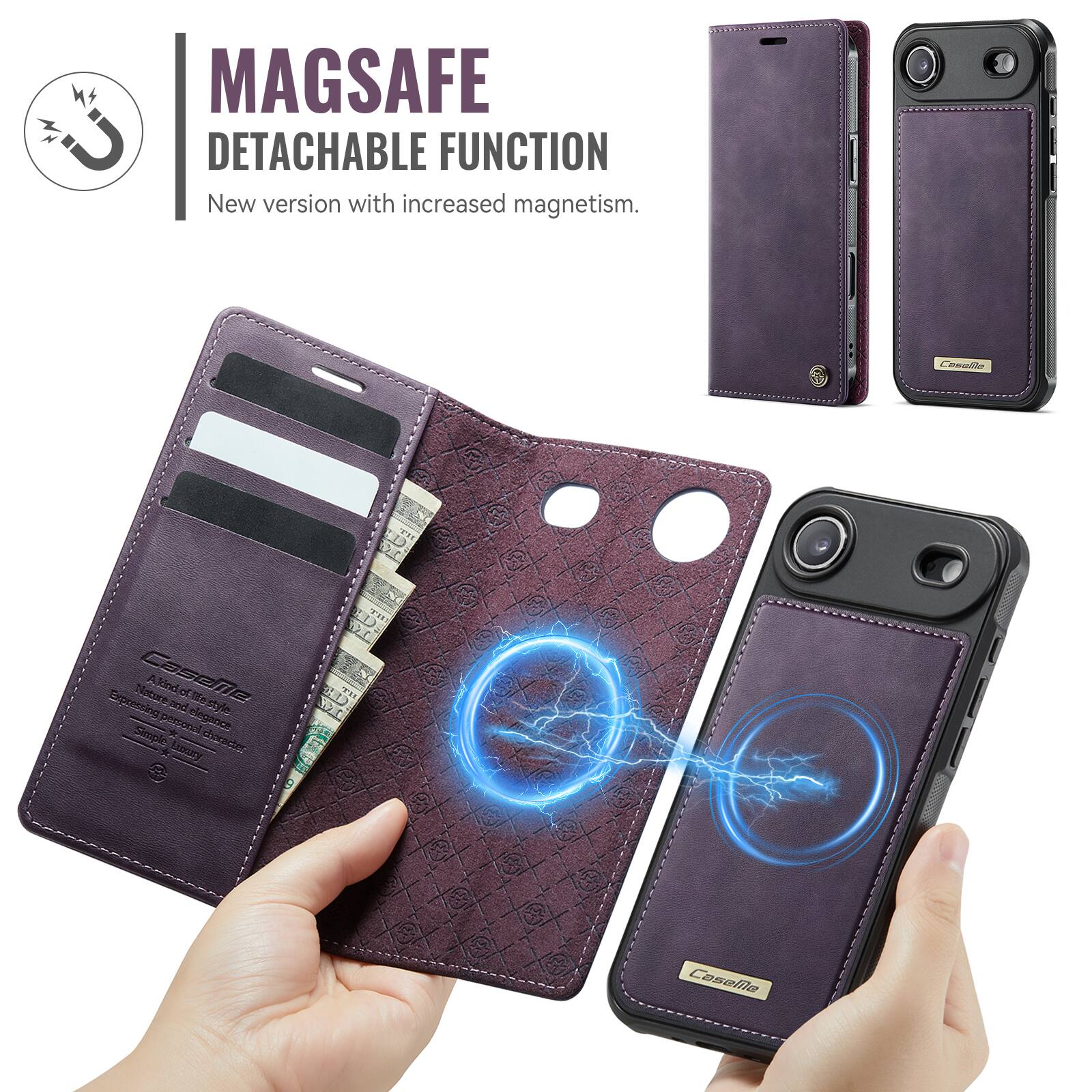 MAGSAFE DETACHABLE FUNCTION  
New version with increased magnetism.  

Cosefie  
A brand of elegance  
Expressing personal character  
Simple luxury