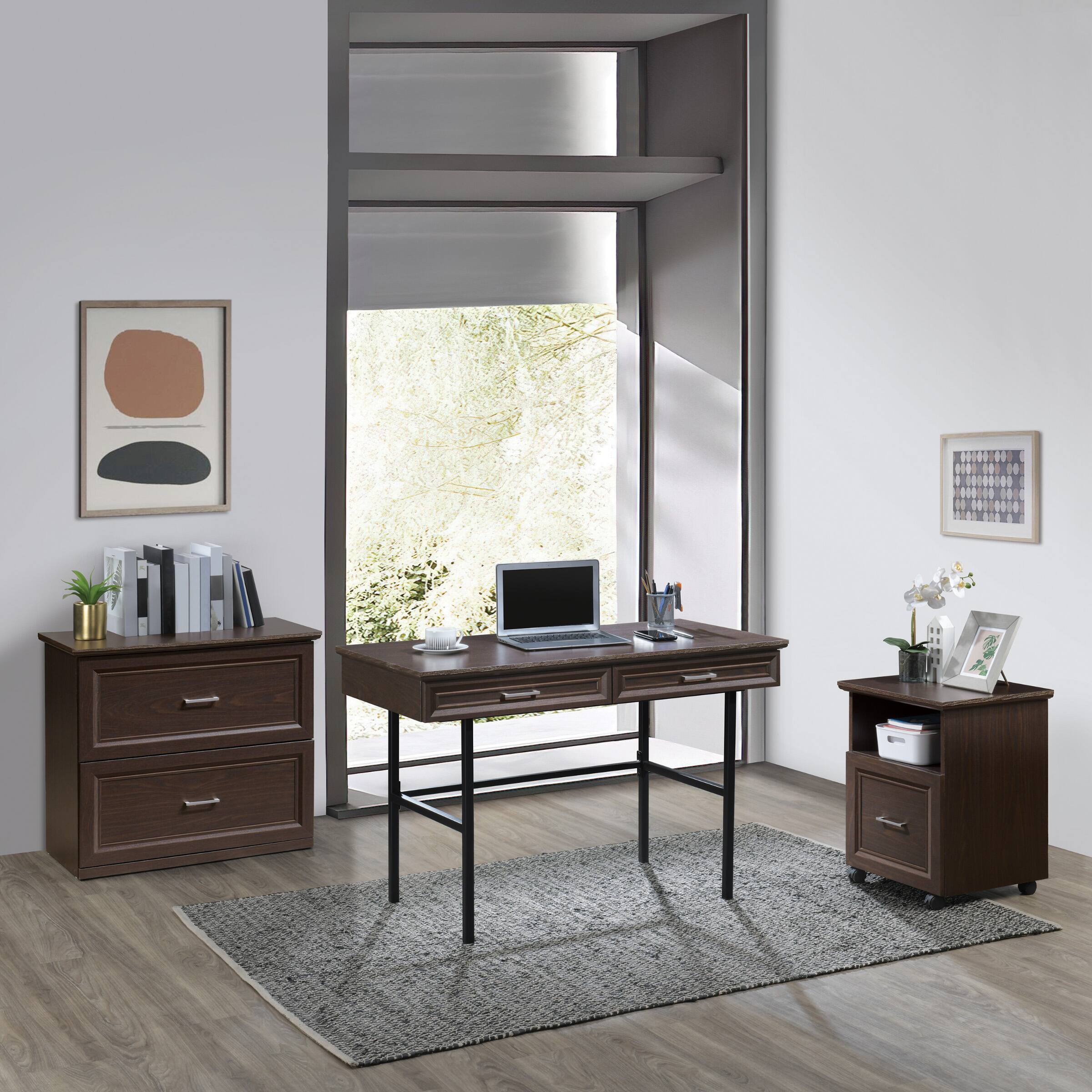 Alt View 14. OSP Home Furnishings - Jefferson Writing Desk - Espresso.