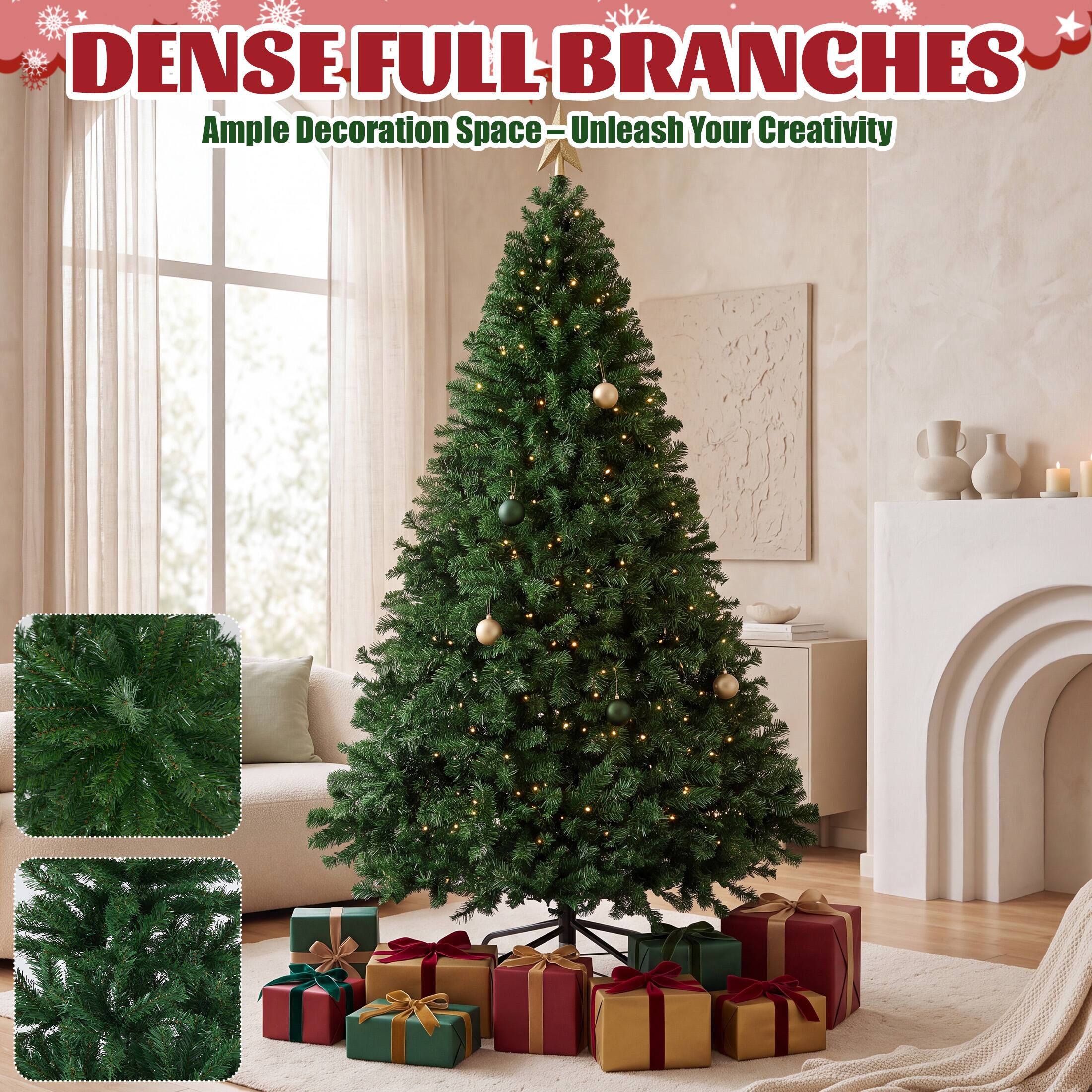 DENSE FULL BRANCHES  
Ample Decoration Space - Unleash Your Creativity