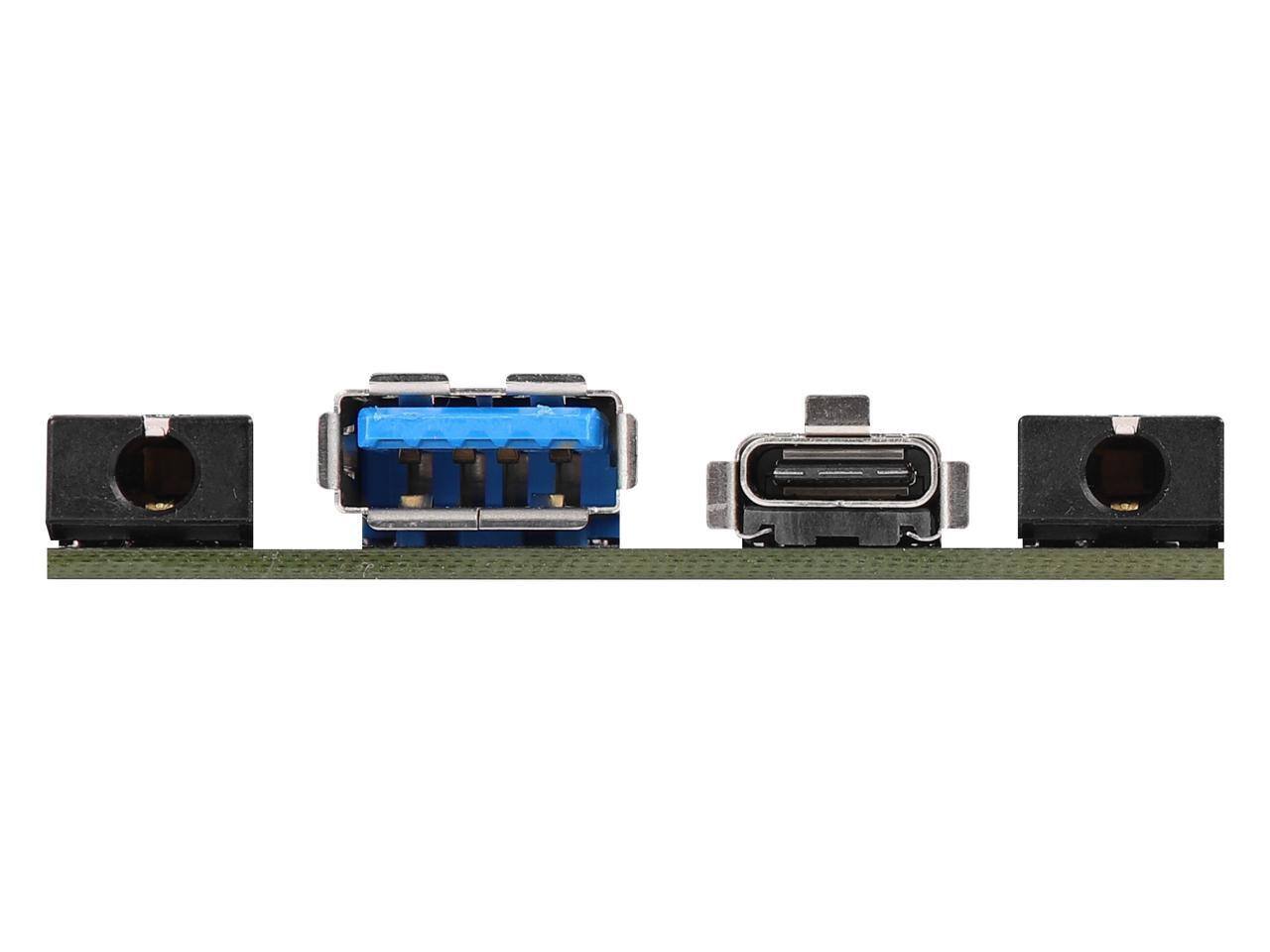 Alt View 9. ASRock - ASRock Deskmini B860W Intel Socket LGA1851 Black Barebone.