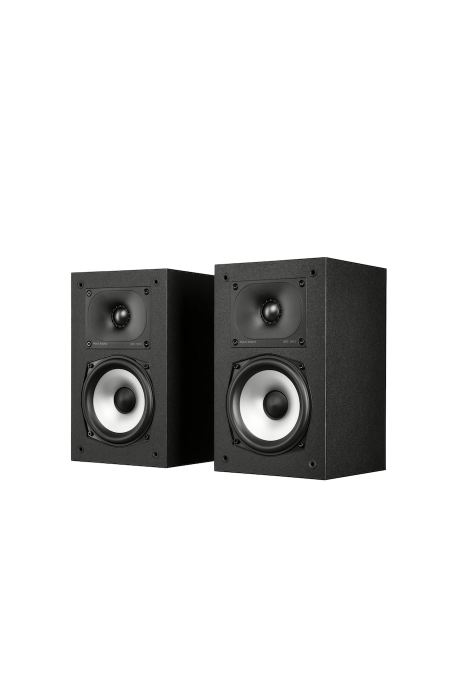 Polk Audio Monitor XT15 Bookshelf Speaker Pair Midnight Black Polk Audio Monitor XT15 Bookshelf Speaker Pair Midnight Black