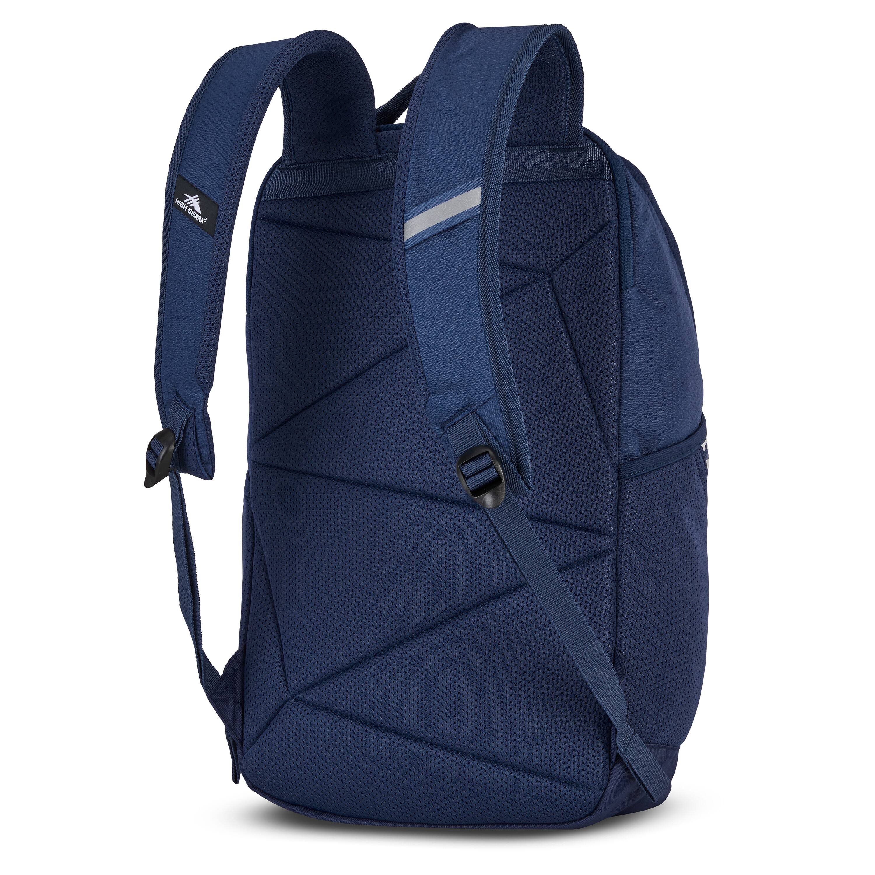 Left. High Sierra - BTS 2020 Swoop SG Backpack - True Navy.