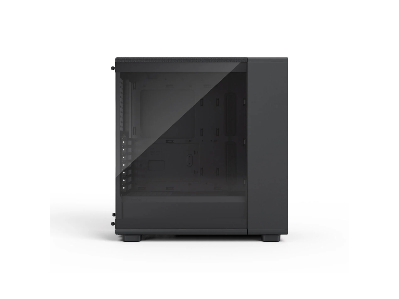 Alt View 3. Fractal Design - Fractal Design Epoch XL Black RGB - Tempered Glass - High Airflow - Mesh Front - 3 RGB Fans - Spacious ATX/mATX/ITX Case - Black.