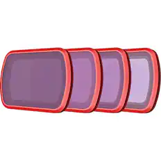 Front. PGYTECH - PGYTECH Magnetic ND Filter Set,ND8,ND16,ND32,ND64 Filter for Osmo Pocket3/4.