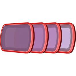 PGYTECH - Magnetic ND Filter Set,ND8,ND16,ND32,ND64 Filter for Osmo Pocket3/4