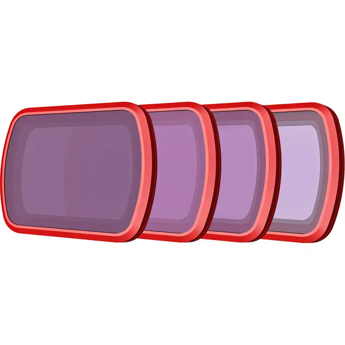 Front. PGYTECH - PGYTECH Magnetic ND Filter Set,ND8,ND16,ND32,ND64 Filter for Osmo Pocket3/4.