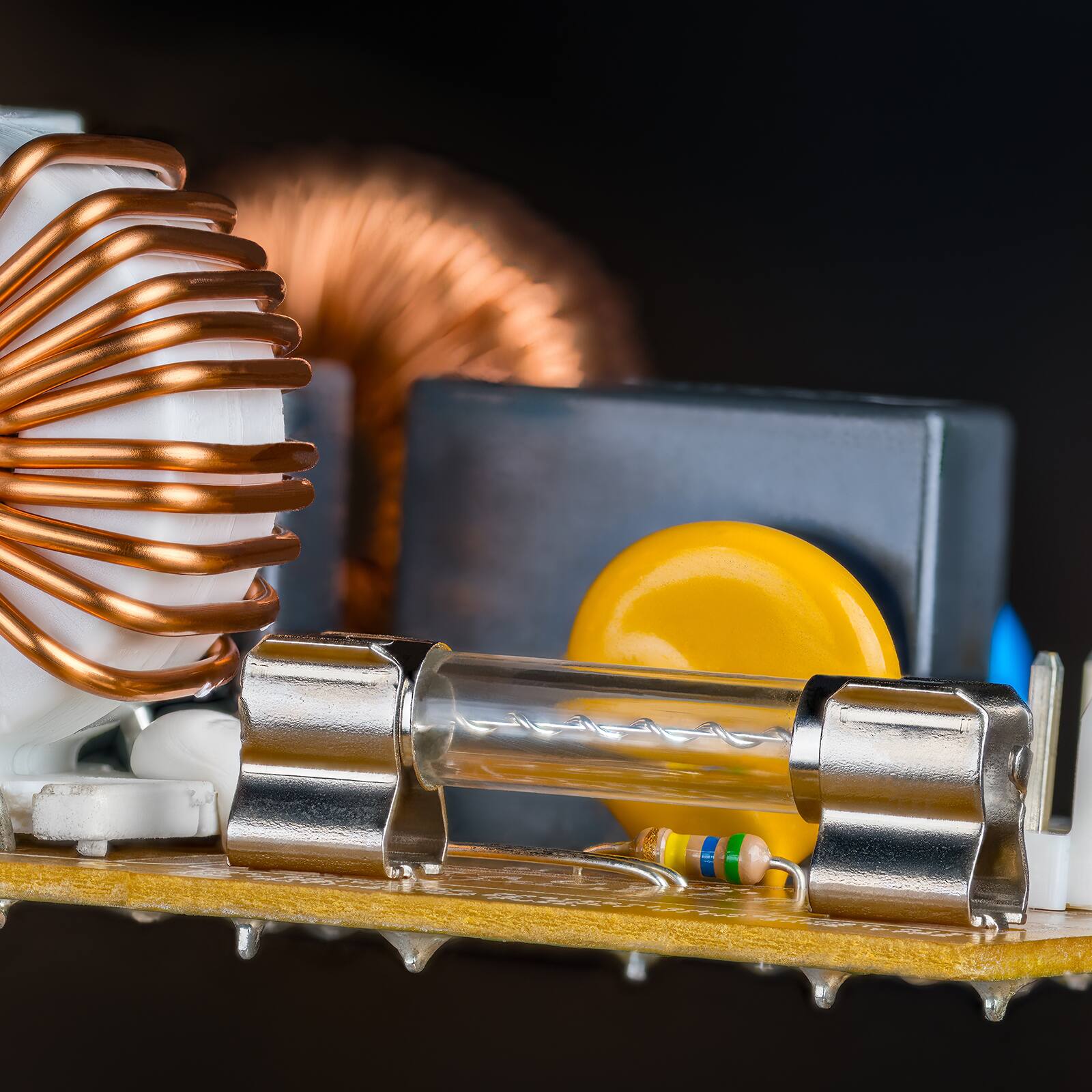 Alt View 4. Unique Bargains - 4A 250V 5x20mm Time Delay Glass Fuse UL Listed Slow Blow Fuse for Home Appliances 15pcs - Silver.