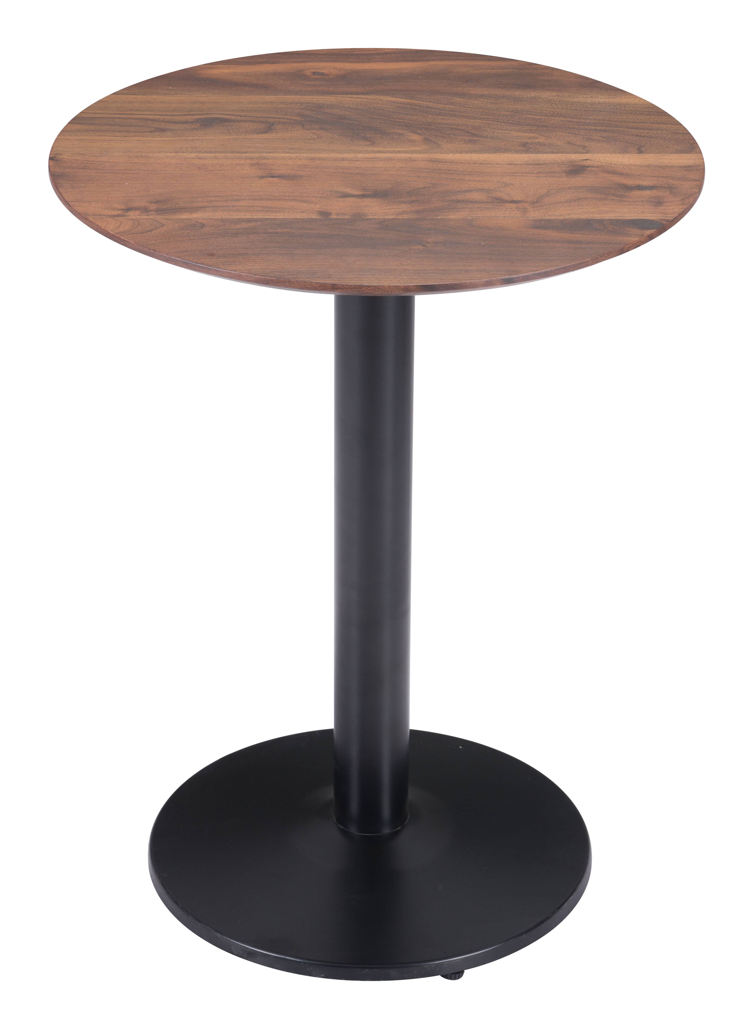 Alt View 2. Hivvago - Alto Bistro Table Brown & Black - Brown & Black.