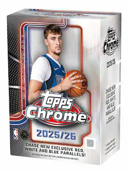 2025-2026 Topps Chrome Basketball Blaster Box