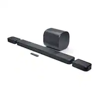 JBL - BAR1300MK2 11.1.4 channel soundbar system with detachable surround speakers and Dolby Atmos and DTS:X - Black - Front_Zoom