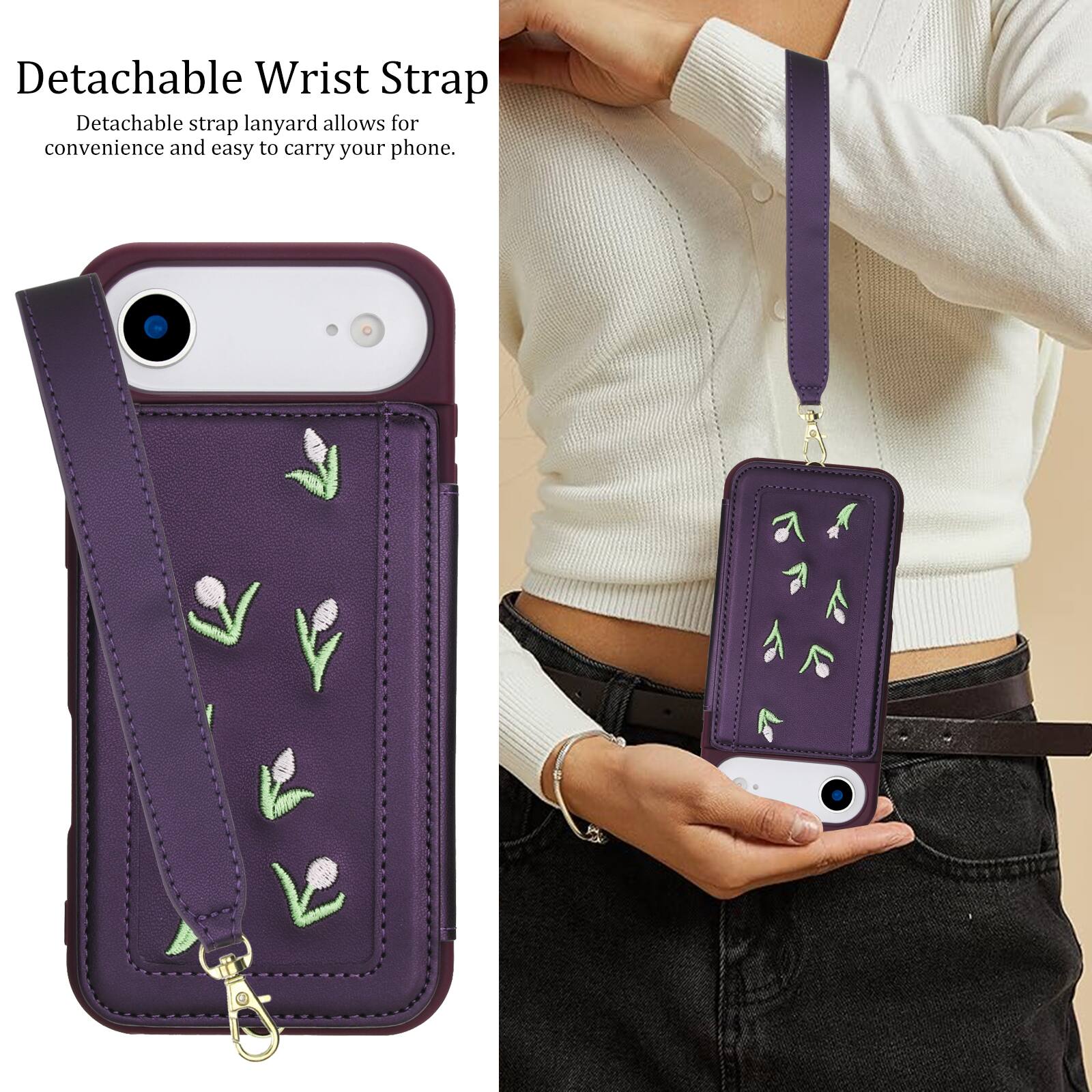 Detachable Wrist Strap

Detachable strap lanyard allows for convenience and easy to carry your phone.