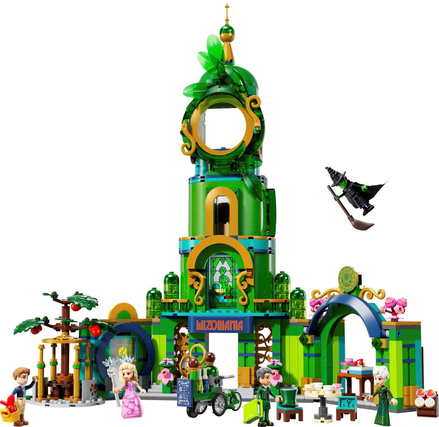 Angle. LEGO - Wicked Welcome to Emerald City Collectible Toy 75684.